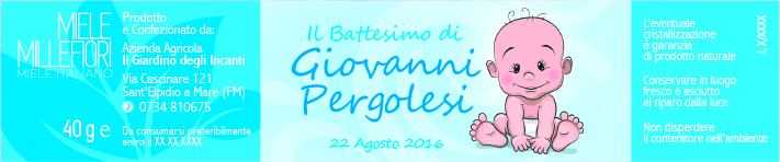 Miele_Bomboniere_Battesimo_Bambino