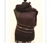Sciarpa nera-angora1a