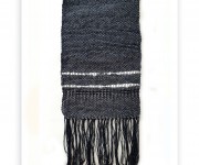Sciarpa blu_lame_lana_angora-4a